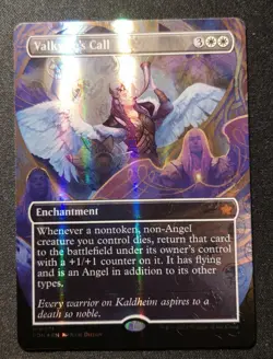 Valkyrie's Call - Mana Foil - Borderless - FDN - MTG - EN - NM - 0371 - Image 1