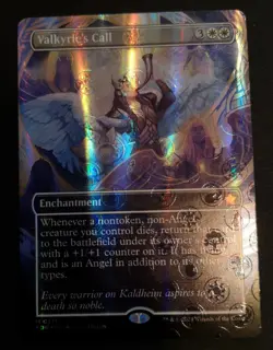 Valkyrie's Call - Mana Foil - Borderless - FDN - MTG - EN - NM - 0371 - Image 2