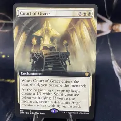 Magic the Gathering Court of Grace Extended Art Commander Legends Regular 619 LP - Image 1