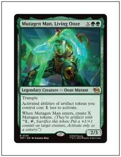 1x Mutagen Man, Living Ooze, TMNT, Magic MTG NM - Image 1