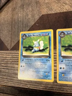 X2 Dark Wartortle 46/82 Team Rocket Regular Unlimited Pokemon Card - Image 2