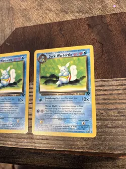 X2 Dark Wartortle 46/82 Team Rocket Regular Unlimited Pokemon Card - Image 3