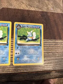 X2 Dark Wartortle 46/82 Team Rocket Regular Unlimited Pokemon Card - Image 4