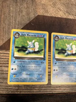 X2 Dark Wartortle 46/82 Team Rocket Regular Unlimited Pokemon Card - Image 5