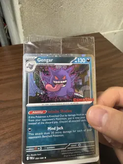 Pokemon TCG Gengar GameStop Promo 050/088 Holo Promo Card 2022 - Image 1