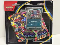 Phantasmal Flames 3 Pack Blister New Sealed Pokemon TCG - Weaville - Image 2