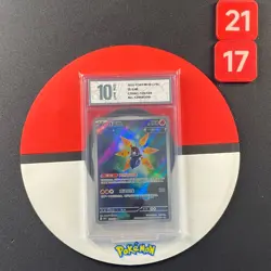 Pokemon Chinese TCG Card Scarlet & Violet Iron Moth CSV6C 129/128 AR Grade10 - Image 1