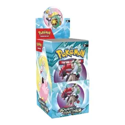 Pokemon Journey Together Half Booster Box 18 Unsealed - Image 2