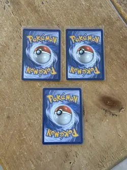 Pokemon First Partner Illustration Collection | Gen 7 Starters | Set Of 3 NM - Image 2