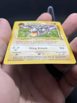 Aerodactyl - Pokemon Fossil 1/62 Holo Unlimited Rare (MP) - Image 3