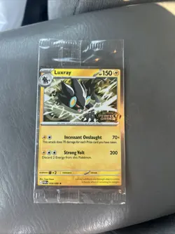 Pokemon Luxray 028/088 Perfect Order Best Buy Stamped Promo Sealed NM Mint - Image 1