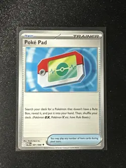 Pokemon Perfect Order Poke Pad 081/088 Uncommon NM - Image 1
