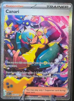 Pokemon TCG Ascended Heroes Canari 291/217 Special Illustration Rare - NEAR MINT - Image 1