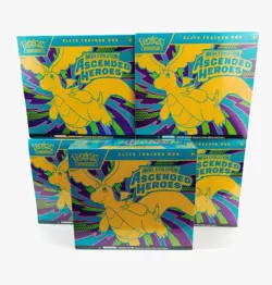 5x Ascended Heroes ETB Elite Trainer Box Pokemon TCG Brand New Sealed - Image 1