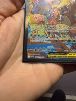Mega Kangaskhan ex 182/132 Secret Illustration Rare Pokemon TCG Mega Evolutions - Image 2
