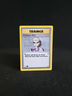 Pokemon Karte Professor Eich - 1. Edition - 88/102 Basis Set - Image 1