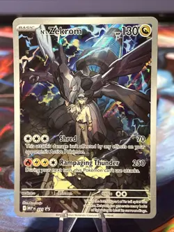 Pokemon TCG N’s Zekrom #031 Black Star Promo Full Art Ascended Heroes Promo NM/M - Image 1