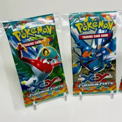 XY Furious Fists Pokemon Booster Pack Art Work Set Factory Sealed Packs 820650118982 - Image 2