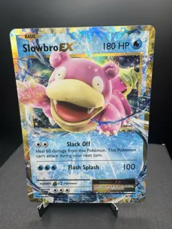 Pokemon TCG XY Evolutions Slowbro EX 26/108 Ultra Rare Holo NM! - Image 1