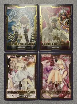 Yu-Gi-Oh! Duel Devastator Field Center Card Lot Of 4 Kaiba, Ishizu, + NM - Image 1