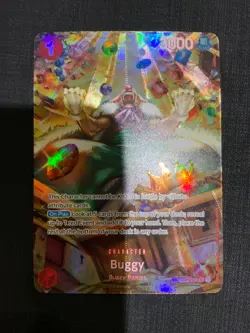 One Piece TCG - Buggy SP OP03-008 Wings of the captain foil NM - Image 1