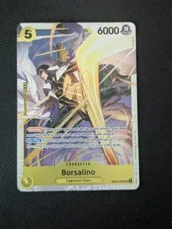 Borsalino EB04-058 SR Adventure On Kamis Island ENGLISH One Piece CCG - Image 1