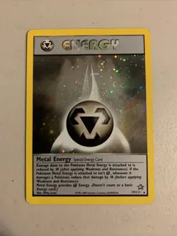 Metal Energy - Neo Genesis Holo 19/111 - LP - Pokemon Card - Image 1