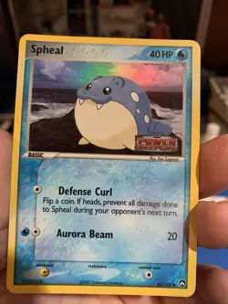 2007 Pokemon Spheal EX Power Keepers Reverse Holo Card 65/108 🔥 Stamped - Clean - Image 1