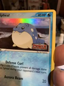 2007 Pokemon Spheal EX Power Keepers Reverse Holo Card 65/108 🔥 Stamped - Clean - Image 2