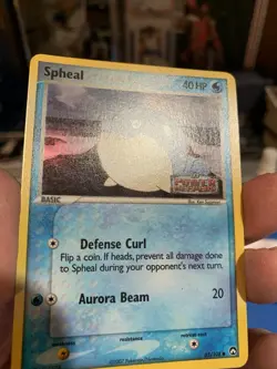 2007 Pokemon Spheal EX Power Keepers Reverse Holo Card 65/108 🔥 Stamped - Clean - Image 3