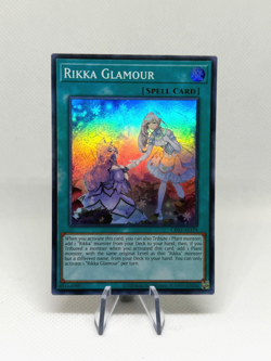 Rikka Glamour CR03-AE179 Super Rare AE NM YuGiOh Card - Image 1