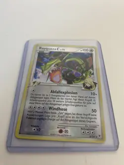Pokemon Card Rayquaza C LV. 73 8/147 Reverse Holo German - Image 1