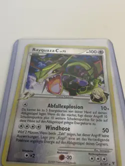 Pokemon Card Rayquaza C LV. 73 8/147 Reverse Holo German - Image 2