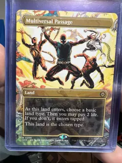 Multiversal Passage Borderless Non-Foil #206 Rare MTG Spider‑Man SPM EN NM - Image 1