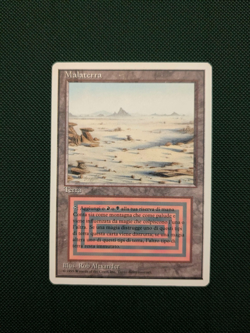 MTG 1x FWB Badlands Dual Malaterra Magic the Gathering MP - Image 1