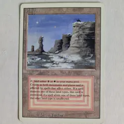 Plateau - HP- - Revised Edition 3ED - MTG - Image 1