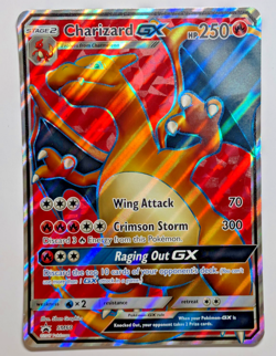 Charizard GX - SM60 - JUMBO / OVERSIZED - Black Star Promo - Pokemon Card - MP - Image 1