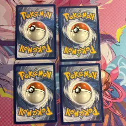 4x Poke Pad 081/088 x4 - NM Perfect Order Pokemon Playset ME03 - Image 2