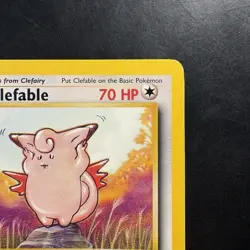 Vintage Pokemon Clefable 17/64 Jungle Non-holo Rare WotC 1999 - Image 3