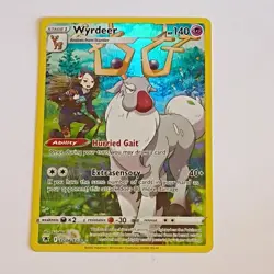 Pokemon Wyrdeer Ultra Rare Full Art Holo Astral Radiance TG06/TG30 HP140 - Image 1