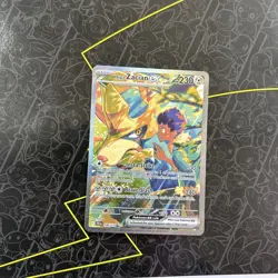 Pokemon TCG Hop's Zacian EX 186/159 Journey Together Special Illustration Rare - Image 1