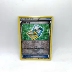 Pokemon Breakthrough Reverse Holo Town Map 150/162 - Image 1