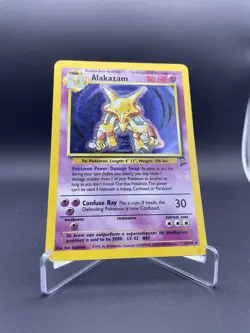 Alakazam Holo Rare 1/130 Pokemon Base Set 2 - Image 1