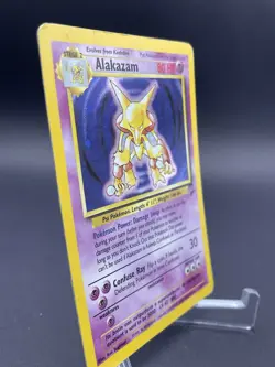 Alakazam Holo Rare 1/130 Pokemon Base Set 2 - Image 3