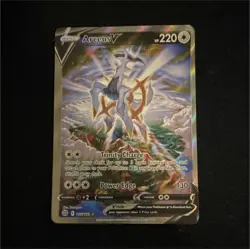 Pokemon Arceus V 166/172 Brilliant Stars Ultra Rare Full Art Holo 220 HP - Image 1