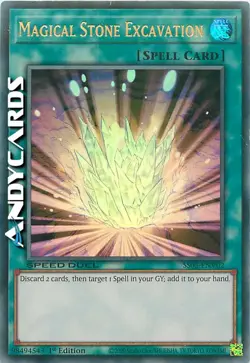 Inglese RICERCA DELLA PIETRA MAGICA (SPEED DUEL) • Ultra R • SS05 ENV02 • YUGIOH - Image 1