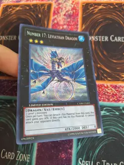 Yu-Gi-Oh! Number 17: Leviathan Dragon CT08-EN001 Secret Rare Limited Near Mint - Image 2