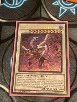 Yugioh Bystial Dis Pater MP24-EN084 25th Anniversary 1st Edition Secret Rare - Image 1