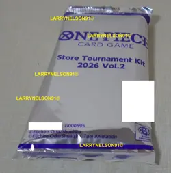ONE PIECE CARD GAME STORE TOURNAMENT KIT 2026 VOL 2 NEW SEALED BANDAI NAMCO CCG - Image 1