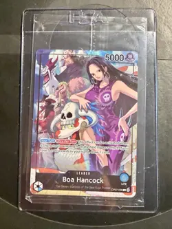 Boa Hancock OP07-038 ONE PIECE 2025 PSA Magazine Factory SEALED Promo Leader - Image 2